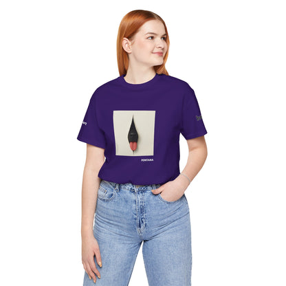 DOGART Unisex Jersey Dog T-Shirt - FONTANA - Iconic Painting Reimagined with Dogs