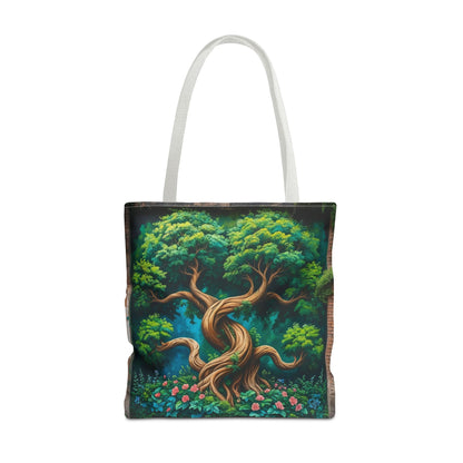 Artistic Surge - Eco-Friendly Canvas Tote Bag - TREE