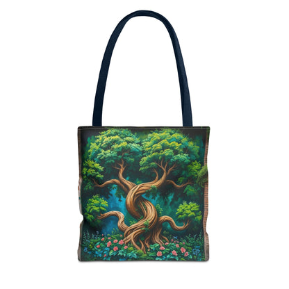 Artistic Surge - Eco-Friendly Canvas Tote Bag - TREE