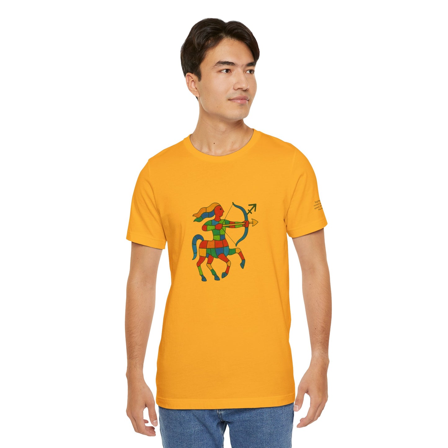 SAGITTARIUS - T-shirt, The Zodiac in Colors