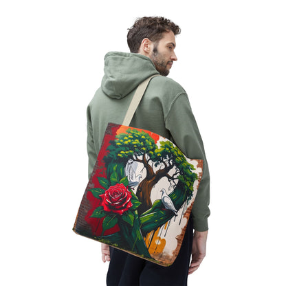 Artistic Surge - Eco-Friendly Canvas Tote Bag - ROSE