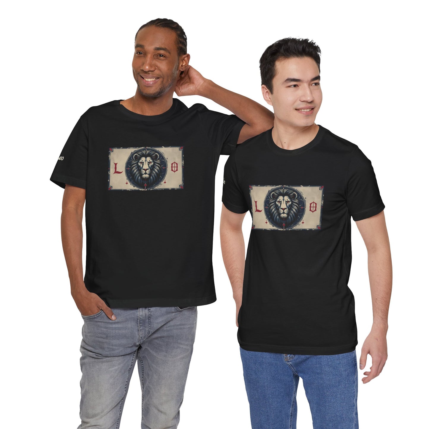 Leo - Gothic Zodiac T-Shirt. Zodiac in the Shadows