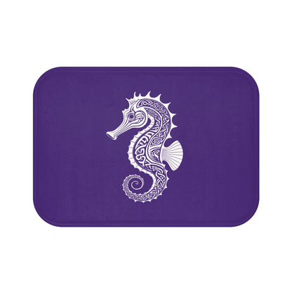 Tribal Bath Mat. Ocean Energy, Tribal Style