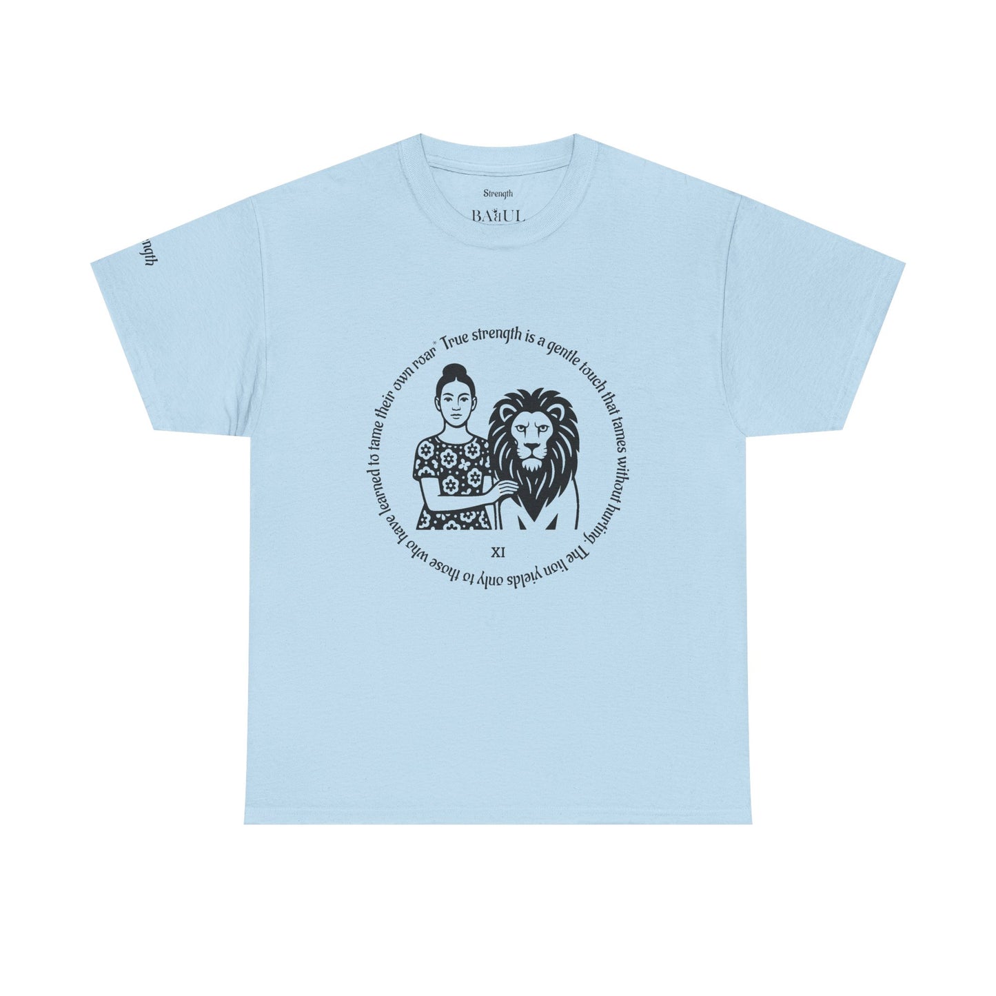 Strength - ArcanaPop T-Shirt – Where Tarot Magic Meets Pop Art