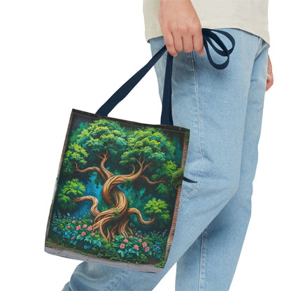 Artistic Surge - Eco-Friendly Canvas Tote Bag - TREE
