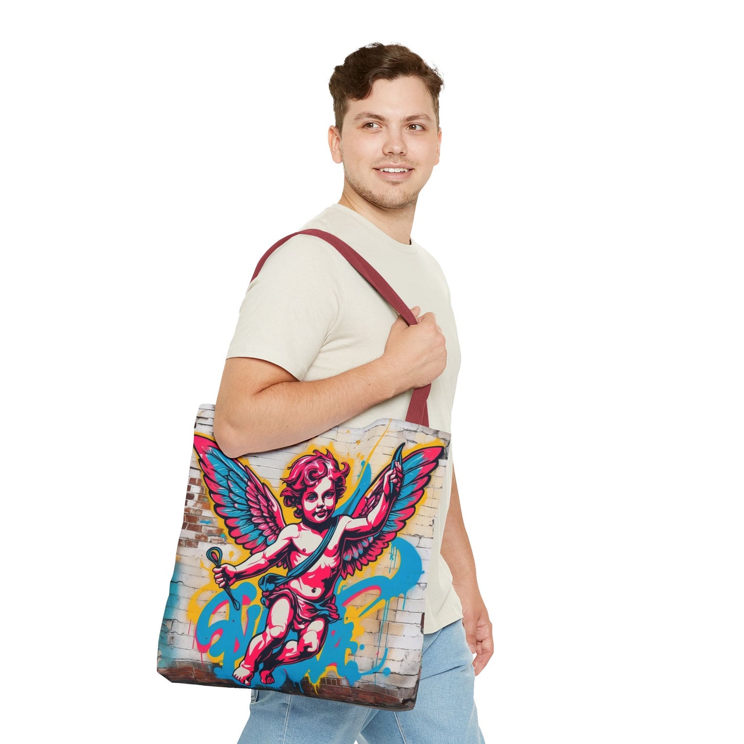 Artistic Surge - Eco-Friendly Canvas Tote Bag - ANGEL