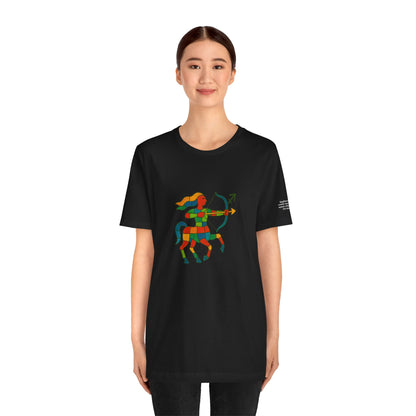 SAGITTARIUS - T-shirt, The Zodiac in Colors
