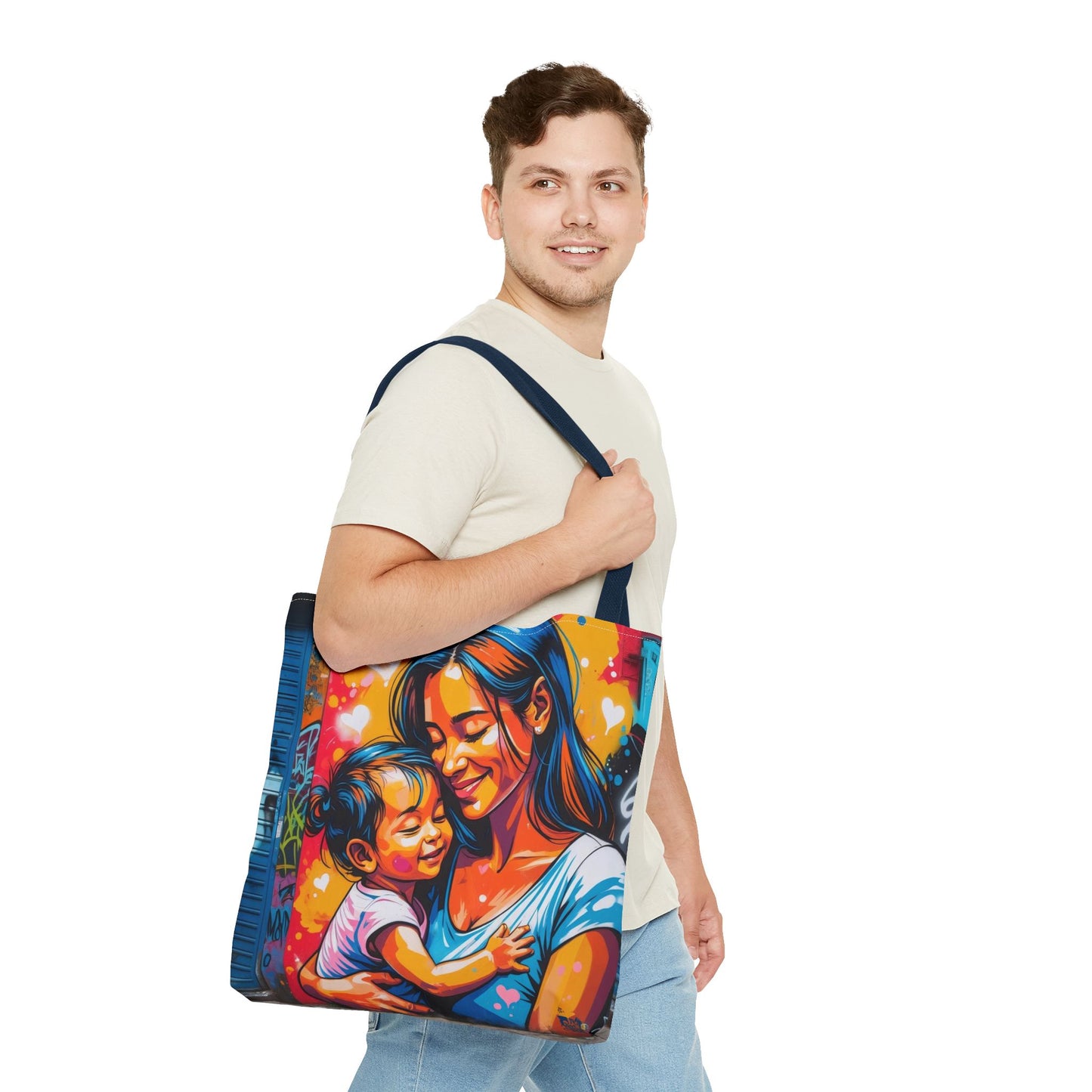 Artistic Surge - Eco-Friendly Canvas Tote Bag - HUG