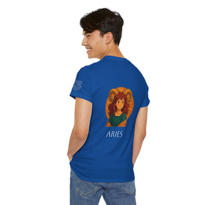 Aries - Dreamy Zodiac T-Shirts – The Magic of the Stars in Ghibli Style