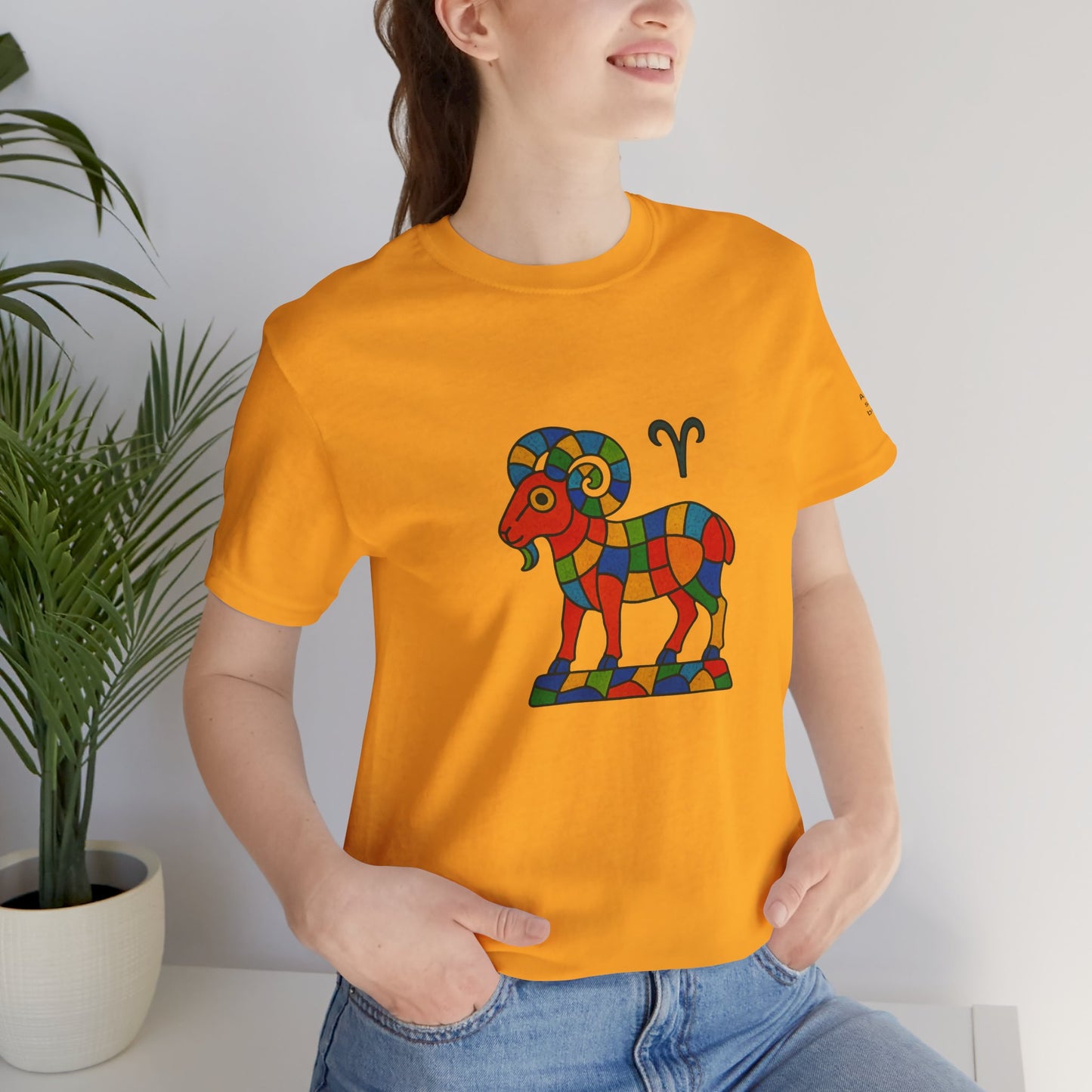 ARIES - T-shirt, The Zodiac in Colors