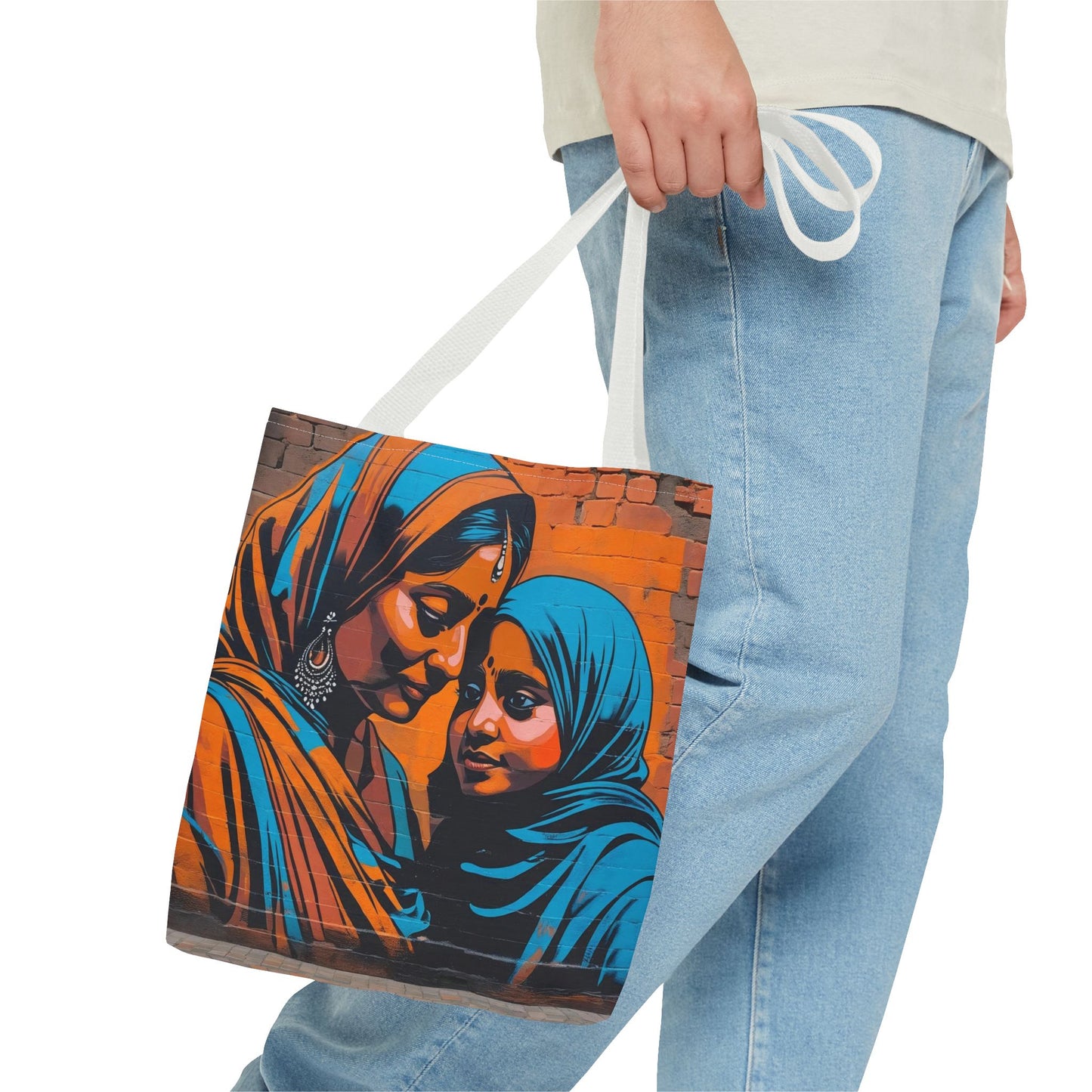 Artistic Surge - Eco-Friendly Canvas Tote Bag - TENDERNESS