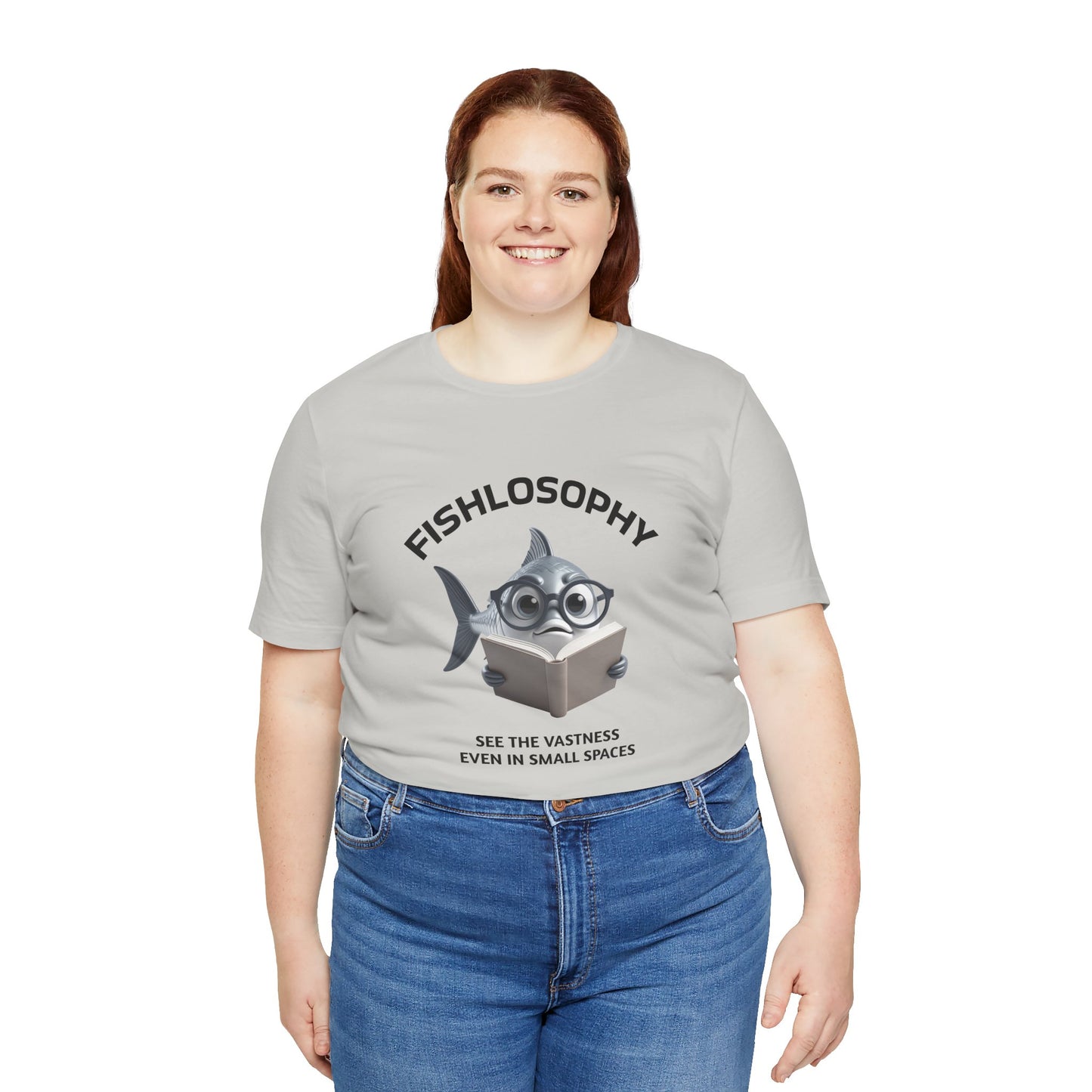Fishlosophy Unisex Jersey Short Sleeve Tee –  See the vastness even in small spaces