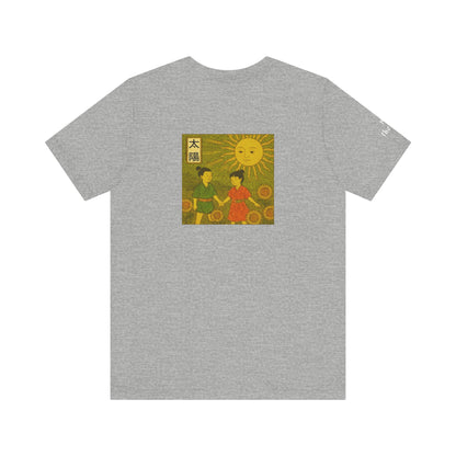 The Sun - Tarot in Ukiyo-e Style