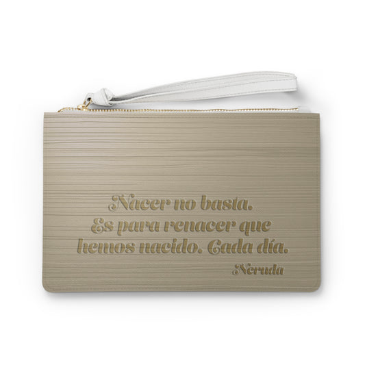 POET'S POUCHES. Words You Can Hold. Neruda