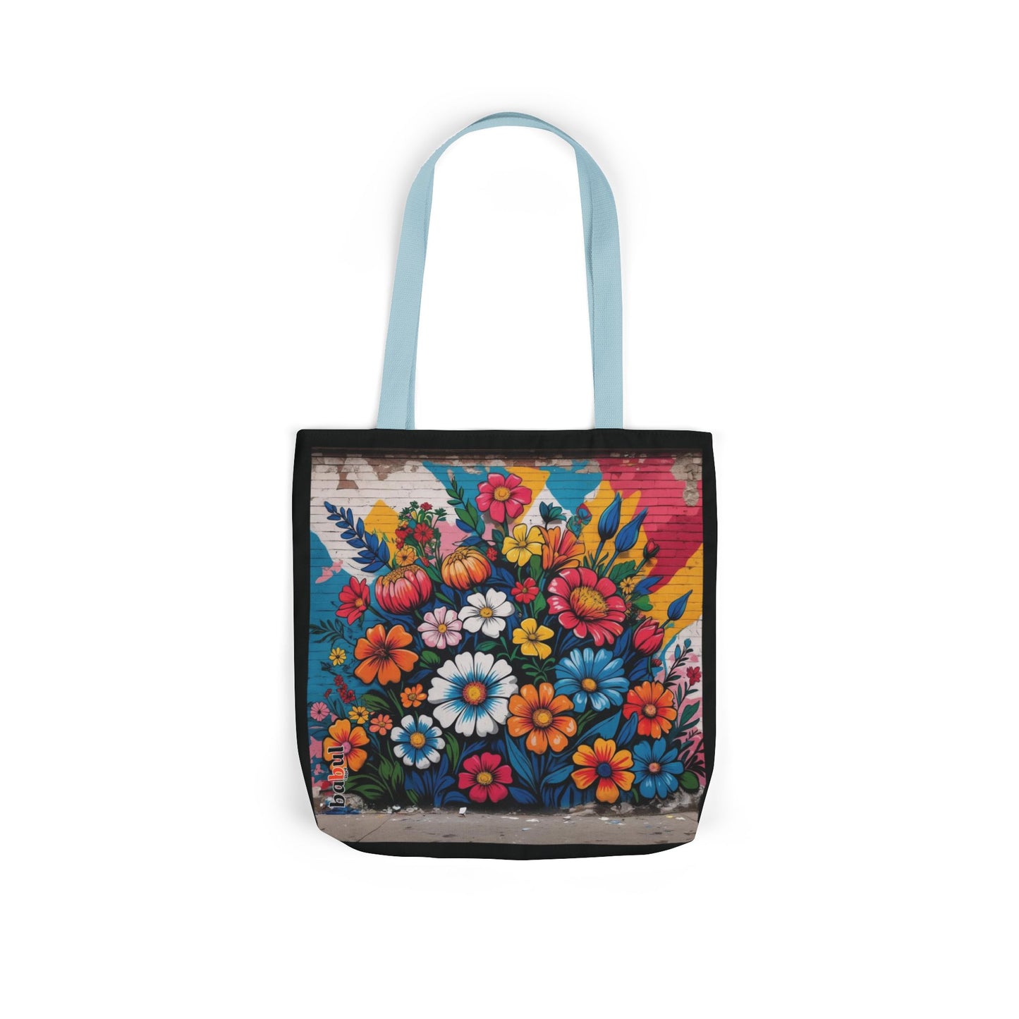 Artistic Surge - Eco-Friendly Canvas Tote Bag - FLOWERS