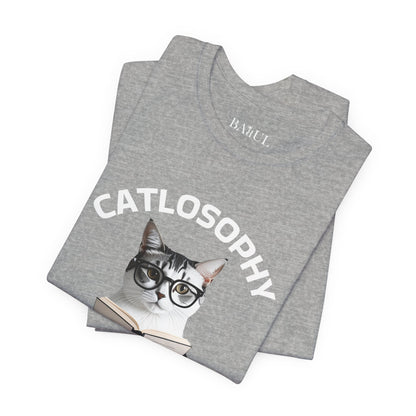 Catlosophy Unisex Jersey Short Sleeve Tee –  "I am not ignoring you" Design