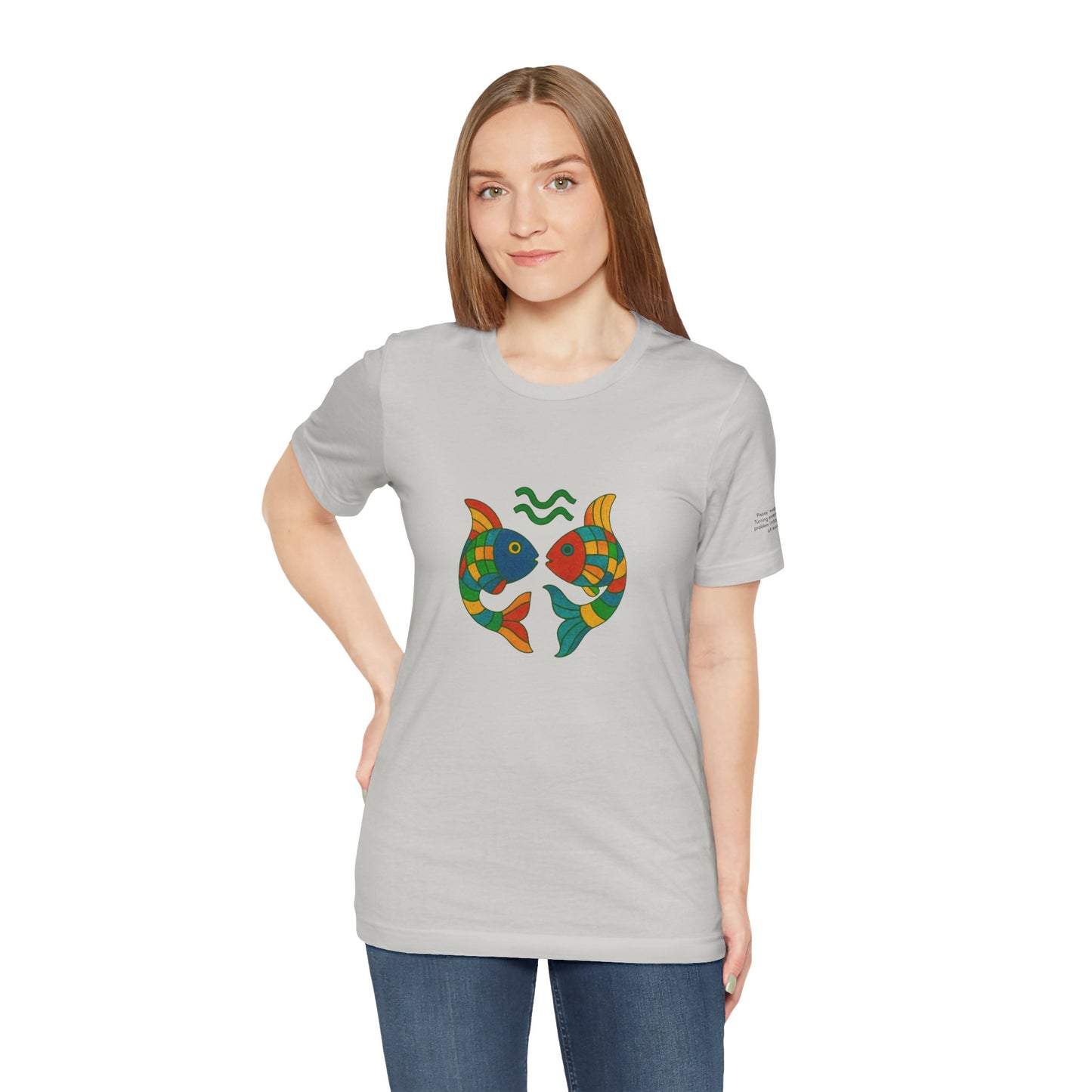 PISCES - T-shirt, The Zodiac in Colors