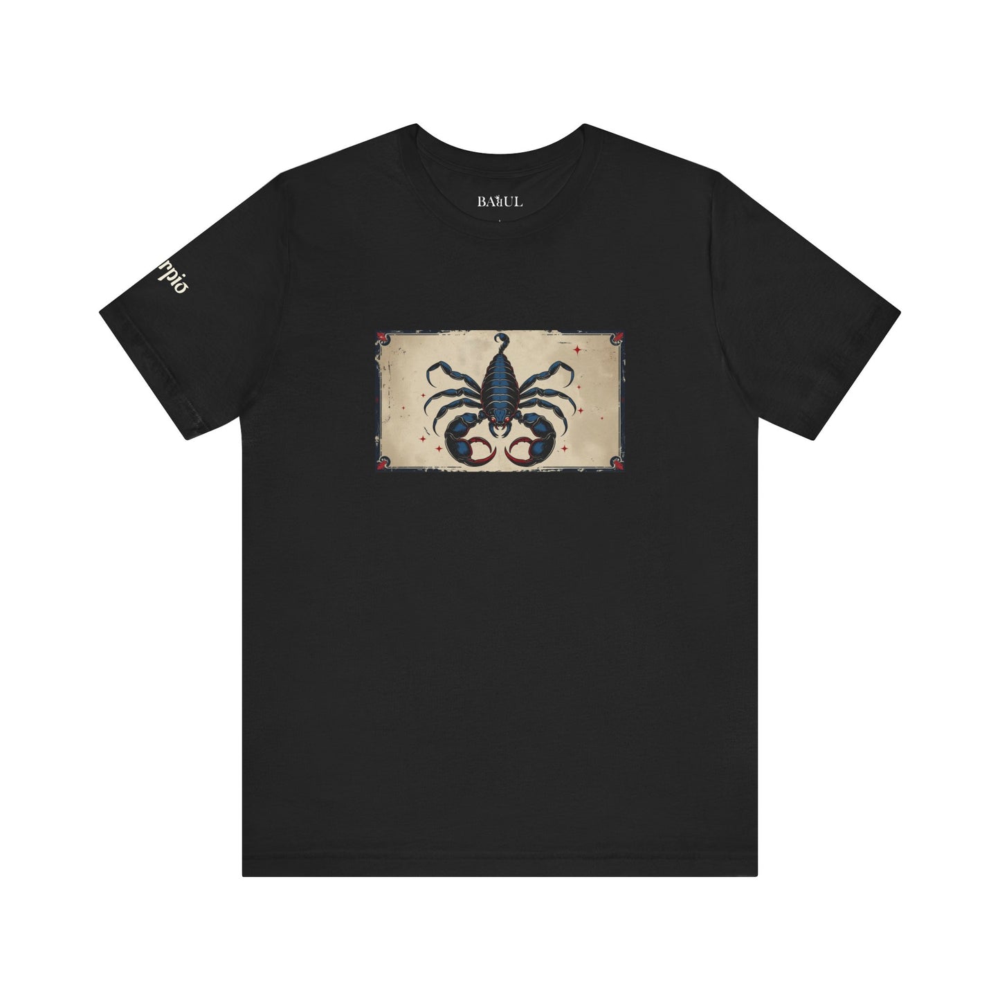 Scorpio - Gothic Zodiac T-Shirt. Zodiac in the Shadows