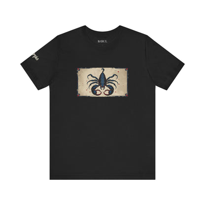 Scorpio - Gothic Zodiac T-Shirt. Zodiac in the Shadows