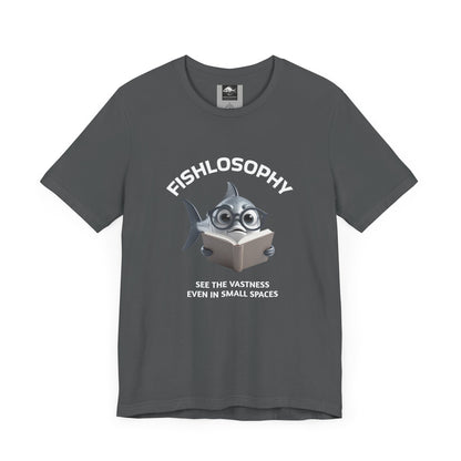 Fishlosophy Unisex Jersey Short Sleeve Tee –  See the vastness even in small spaces