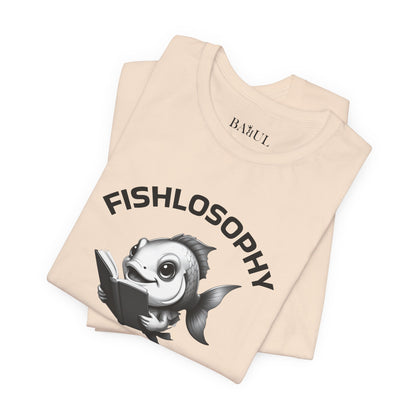 Fishlosophy Unisex Jersey Short Sleeve Tee –  The Ocean' depth is not for the faint of heart