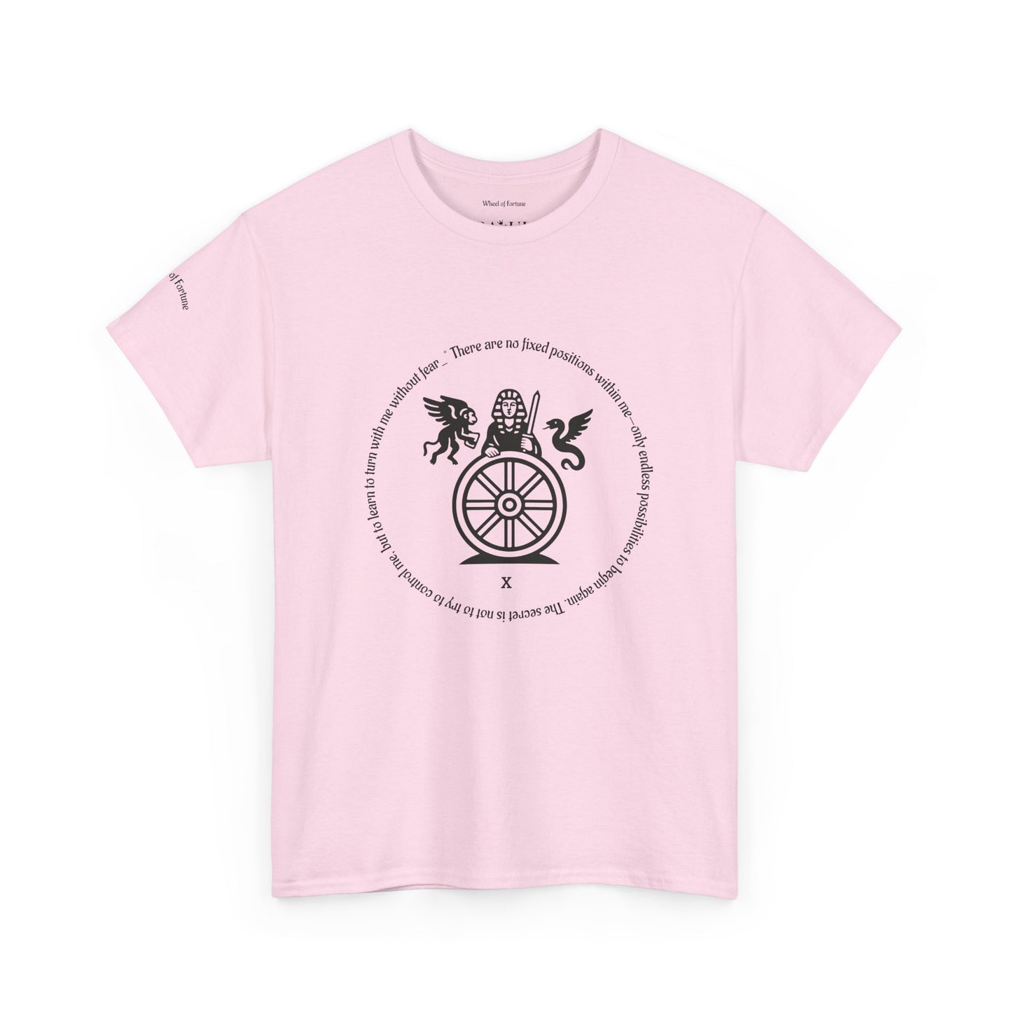 Wheel of Fortune - ArcanaPop T-Shirt – Where Tarot Magic Meets Pop Art