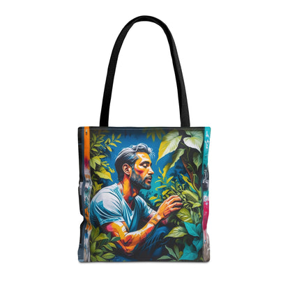 Artistic Surge - Eco-Friendly Canvas Tote Bag - LOVE FOR NATURE