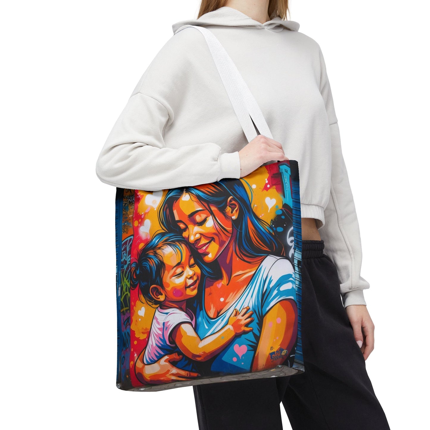 Artistic Surge - Eco-Friendly Canvas Tote Bag - HUG