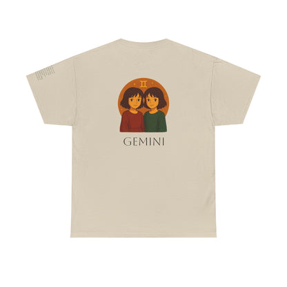 GEMINI - Dreamy Zodiac T-Shirts – The Magic of the Stars in Ghibli Style