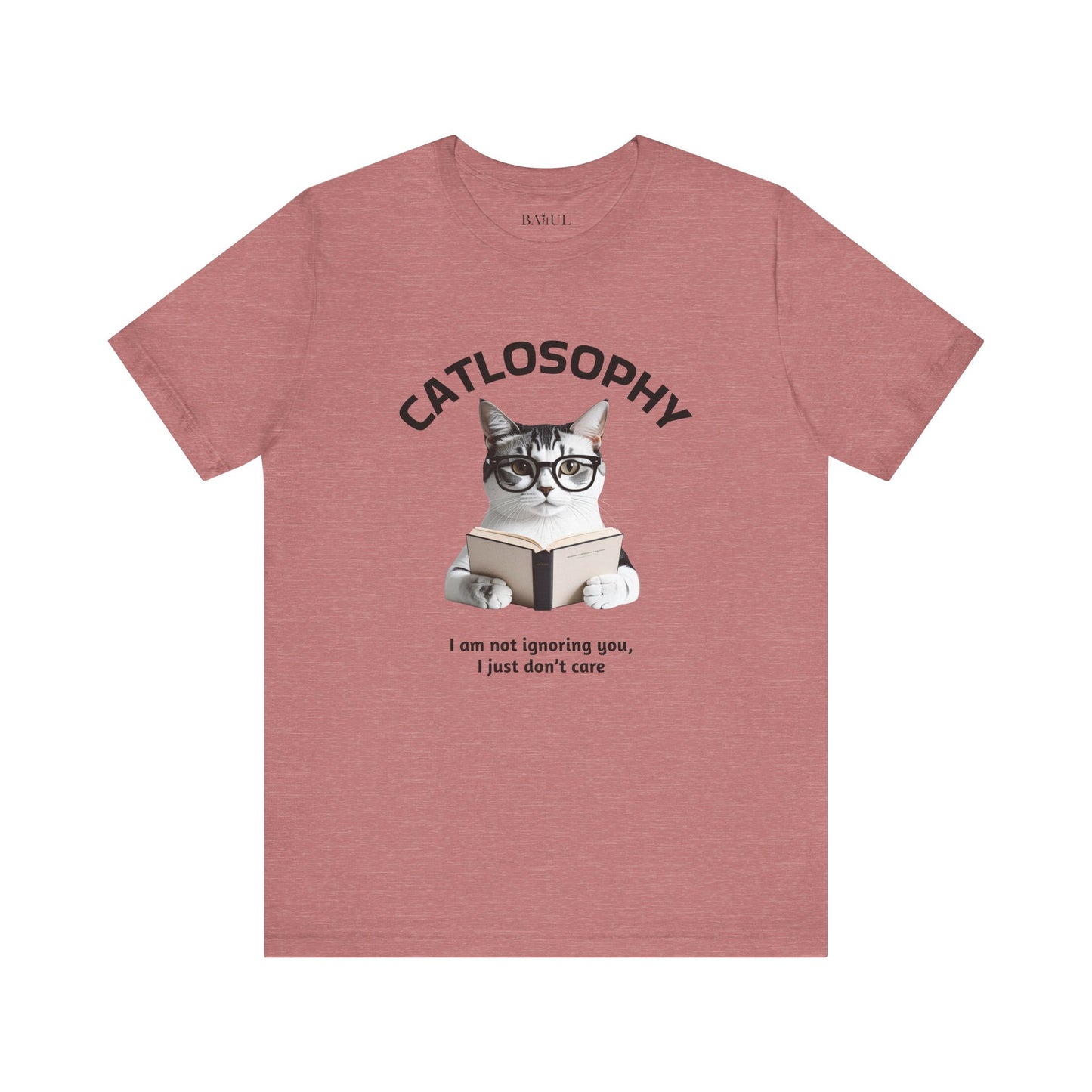 Catlosophy Unisex Jersey Short Sleeve Tee –  "I am not ignoring you" Design