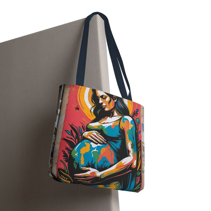 Artistic Surge - Eco-Friendly Canvas Tote Bag - MATERNITY