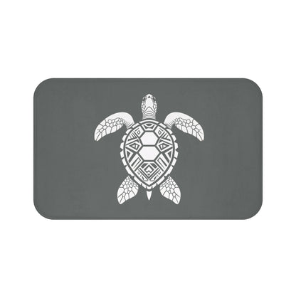 Tribal Bath Mat. Ocean Energy, Tribal Style