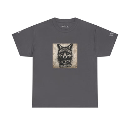 Rebel Graphic Tee - Unisex Heavy Cotton T-Shirt for the Wild at Heart. Rebel Tees, Born to Be Worn - Outfox The Ordinary