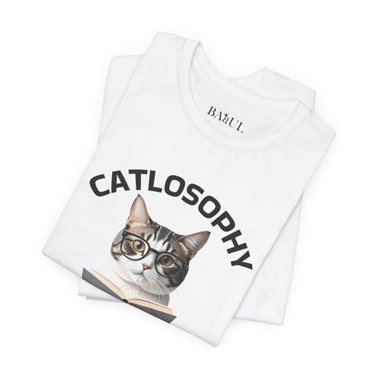 Catlosophy Unisex Jersey Short Sleeve Tee –  "You can't please everyone" Design