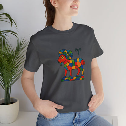 ARIES - T-shirt, The Zodiac in Colors