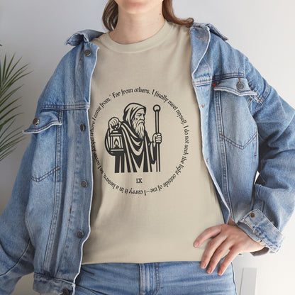 The Hermit - ArcanaPop T-Shirt – Where Tarot Magic Meets Pop Art