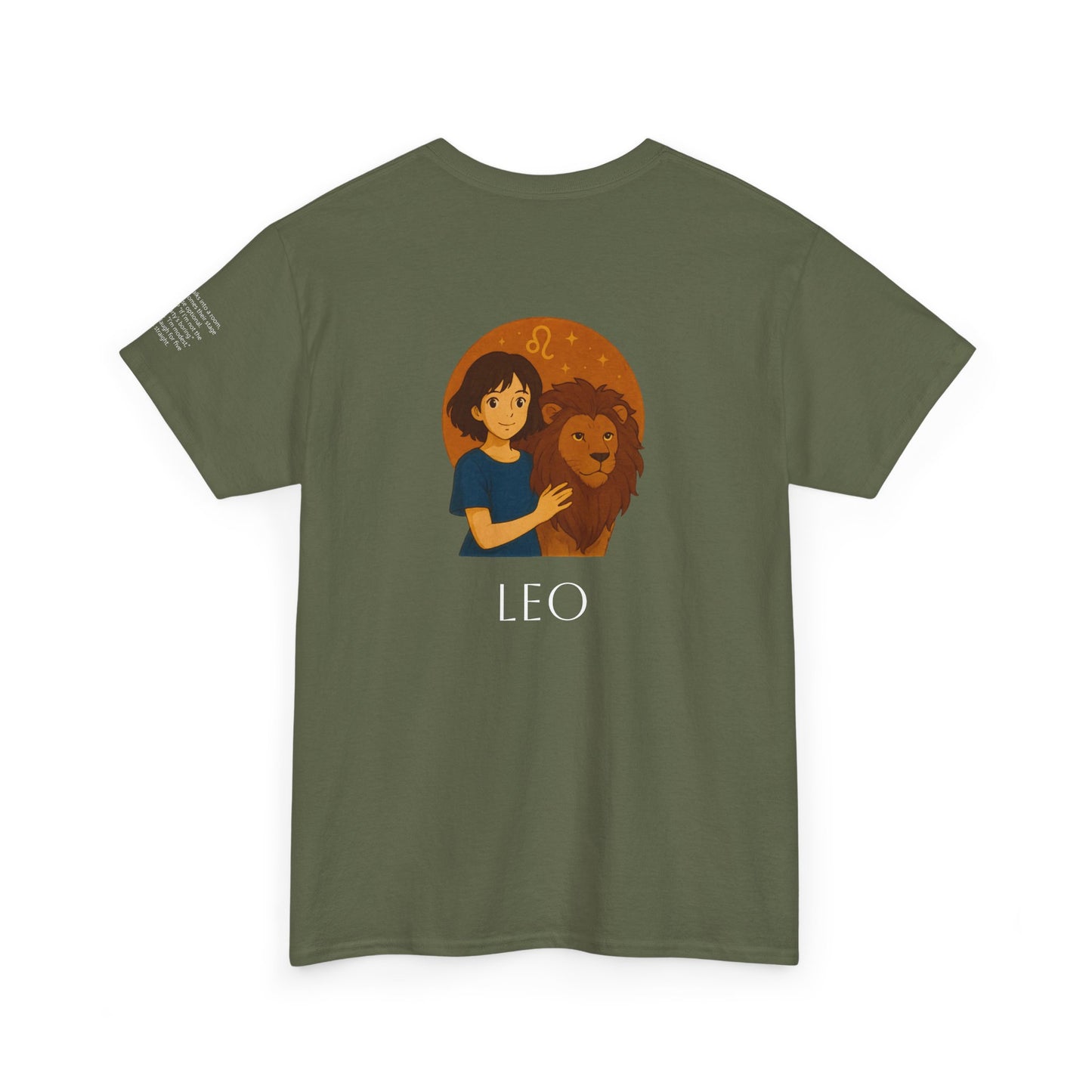 LEO - Dreamy Zodiac T-Shirts – The Magic of the Stars in Ghibli Style
