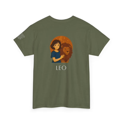 LEO - Dreamy Zodiac T-Shirts – The Magic of the Stars in Ghibli Style