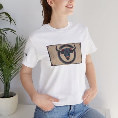 Taurus - Gothic Zodiac T-Shirt. Zodiac in the Shadows