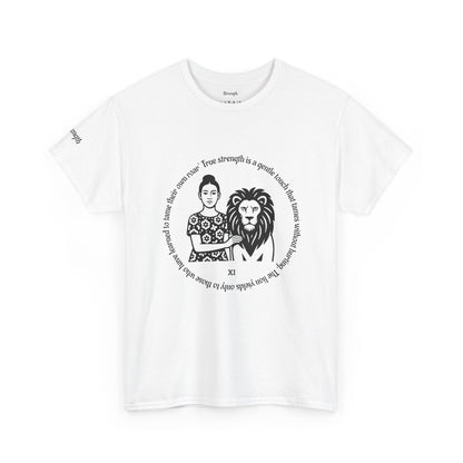 Strength - ArcanaPop T-Shirt – Where Tarot Magic Meets Pop Art