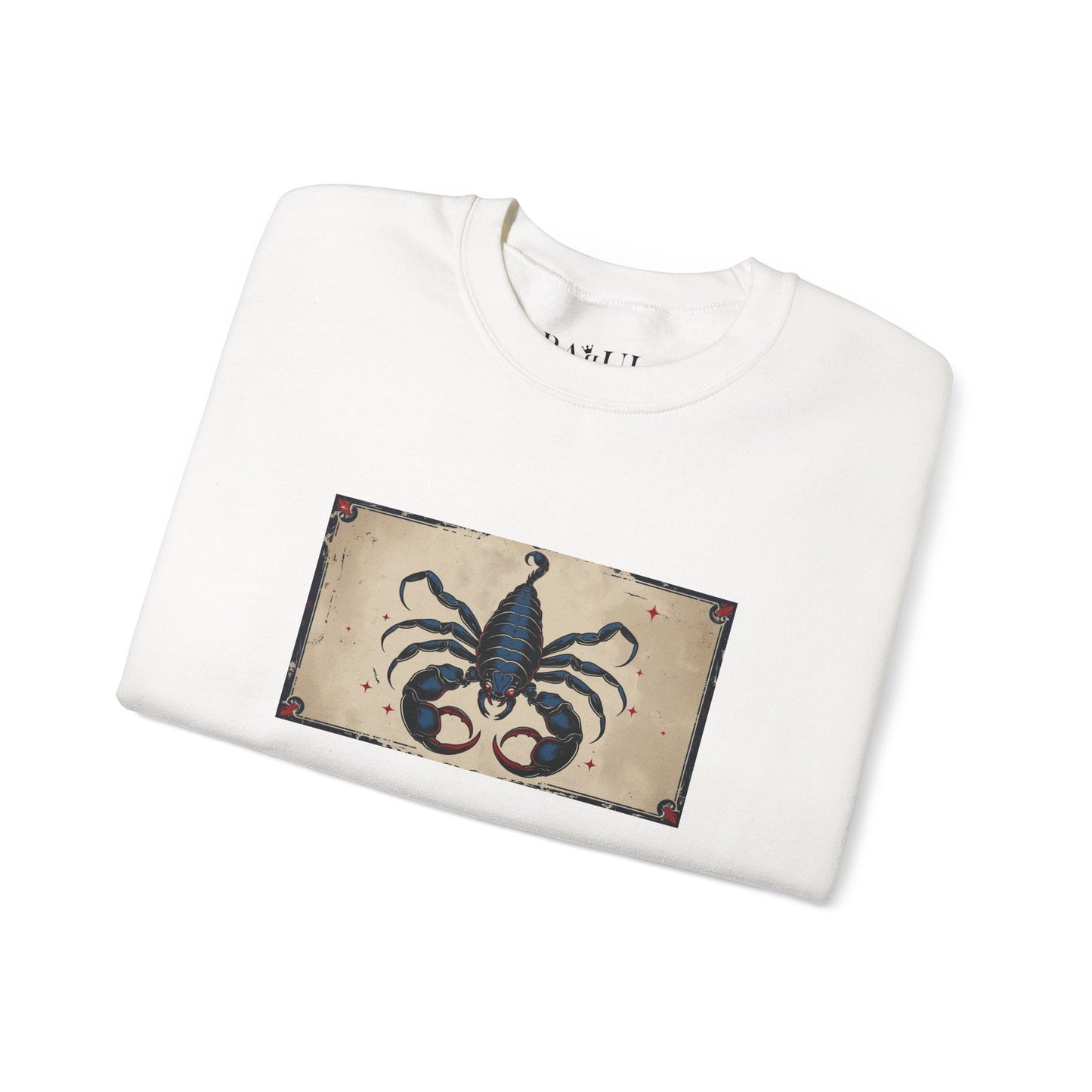 Scorpio - Gothic Zodiac Blue Sweatshirt