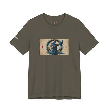 Aquarius - Gothic Zodiac T-Shirt. Zodiac in the Shadows