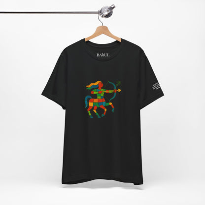 SAGITTARIUS - T-shirt, The Zodiac in Colors
