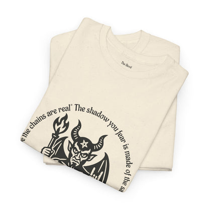 The Devil - ArcanaPop T-Shirt – Where Tarot Magic Meets Pop Art