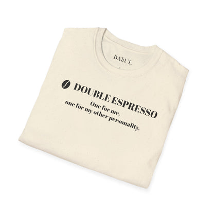 CoffeeTherapy T-Shirt – Irony Is the Best Cure (Right After Coffee)