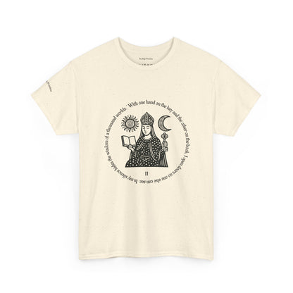 The High Priestess - ArcanaPop T-Shirt – Where Tarot Magic Meets Pop Art