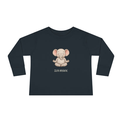 Zen Inside Long Sleeve Tee - ELEPHANT