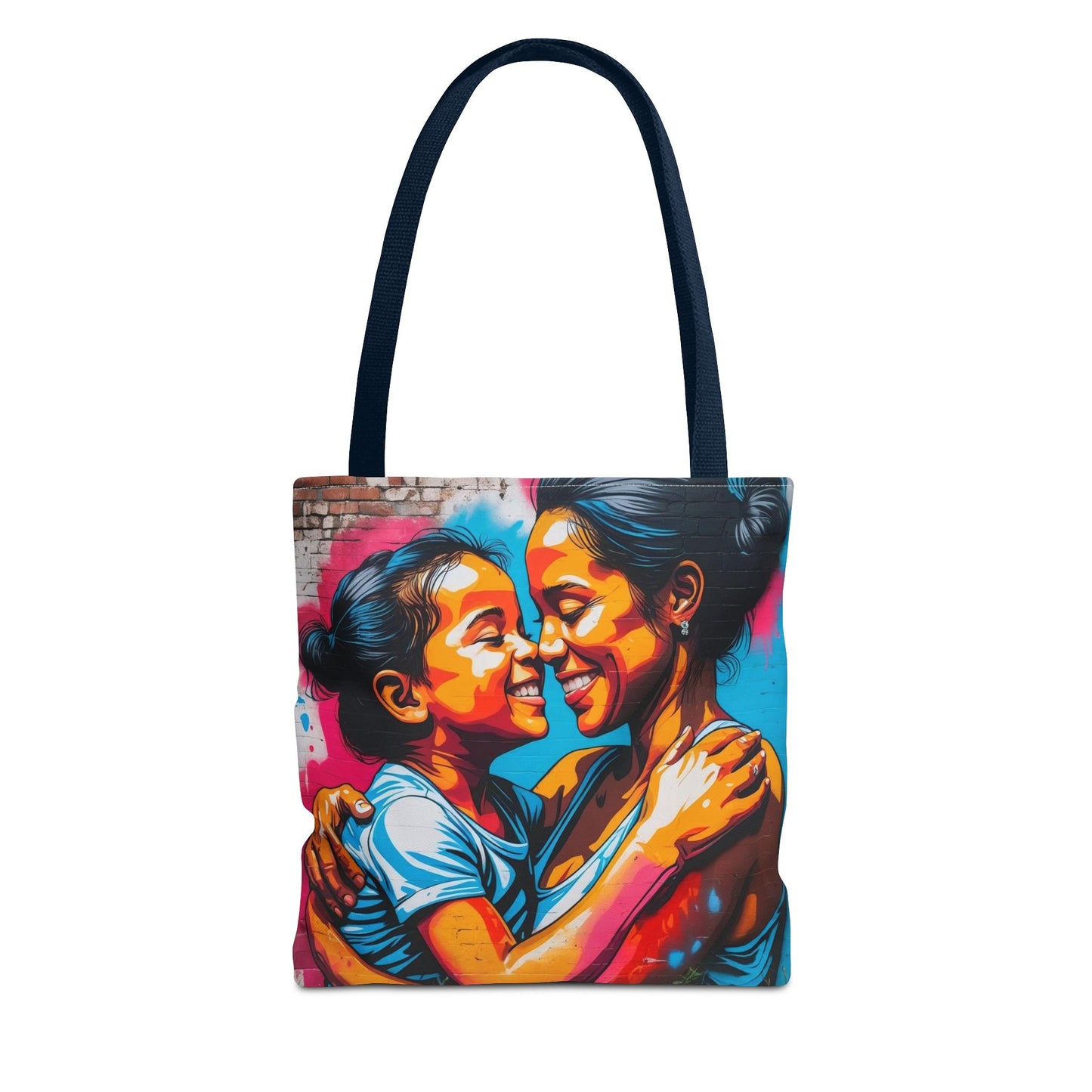 Artistic Surge - Eco-Friendly Canvas Tote Bag - SMILING HUG