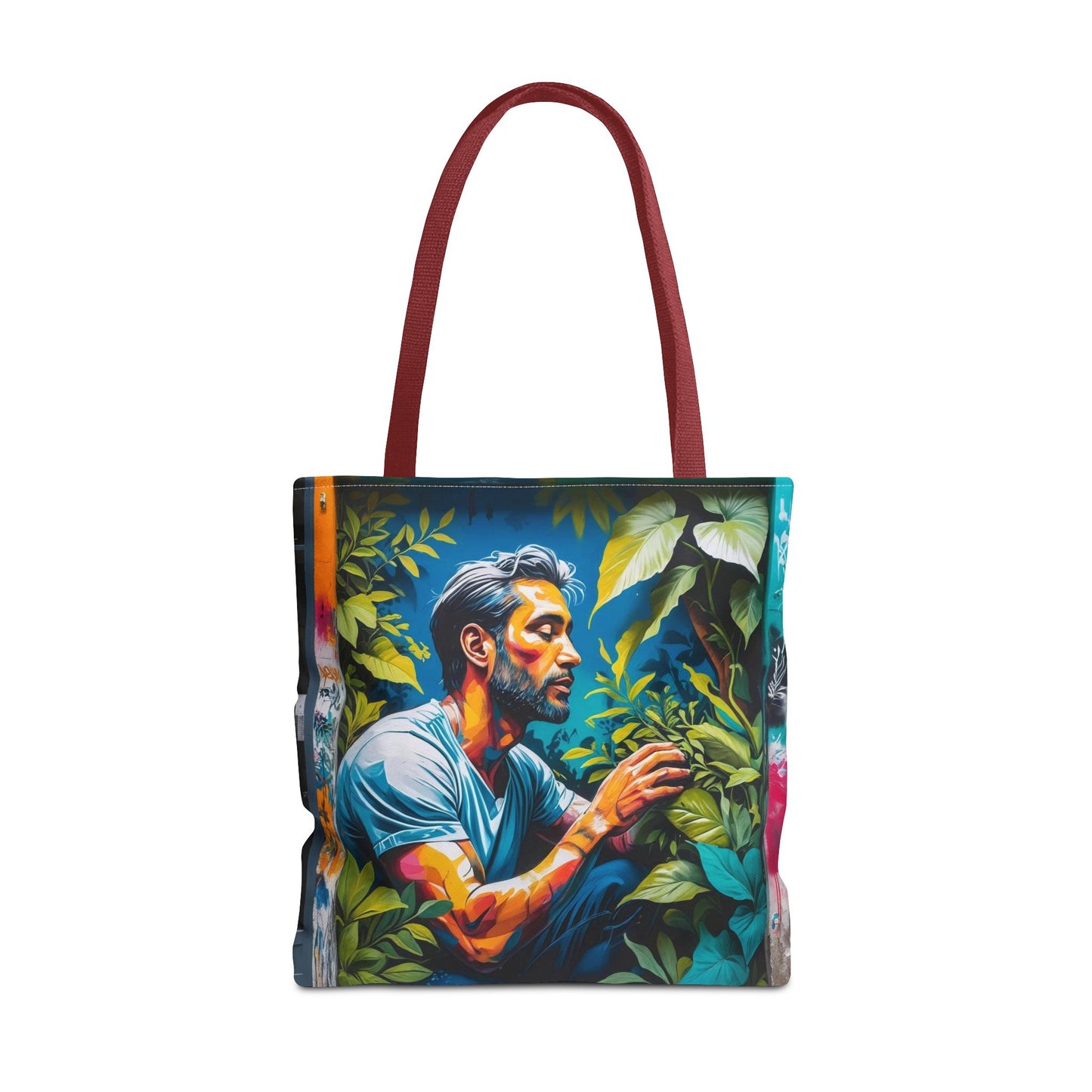 Artistic Surge - Eco-Friendly Canvas Tote Bag - LOVE FOR NATURE