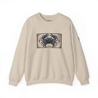 Cancer - Gothic Zodiac Blue Sweatshirt